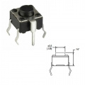 Pushbutton 6 X 6 Mm - Push Switch, Button High: 1,5mm.